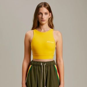 Palm Angels Training Top (Yellow)